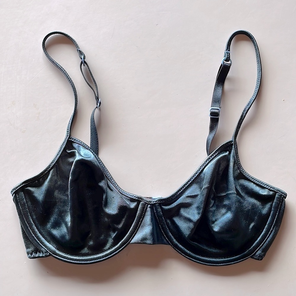 Victoria’s Secret Second Skin Bra 34C Dark Teal
